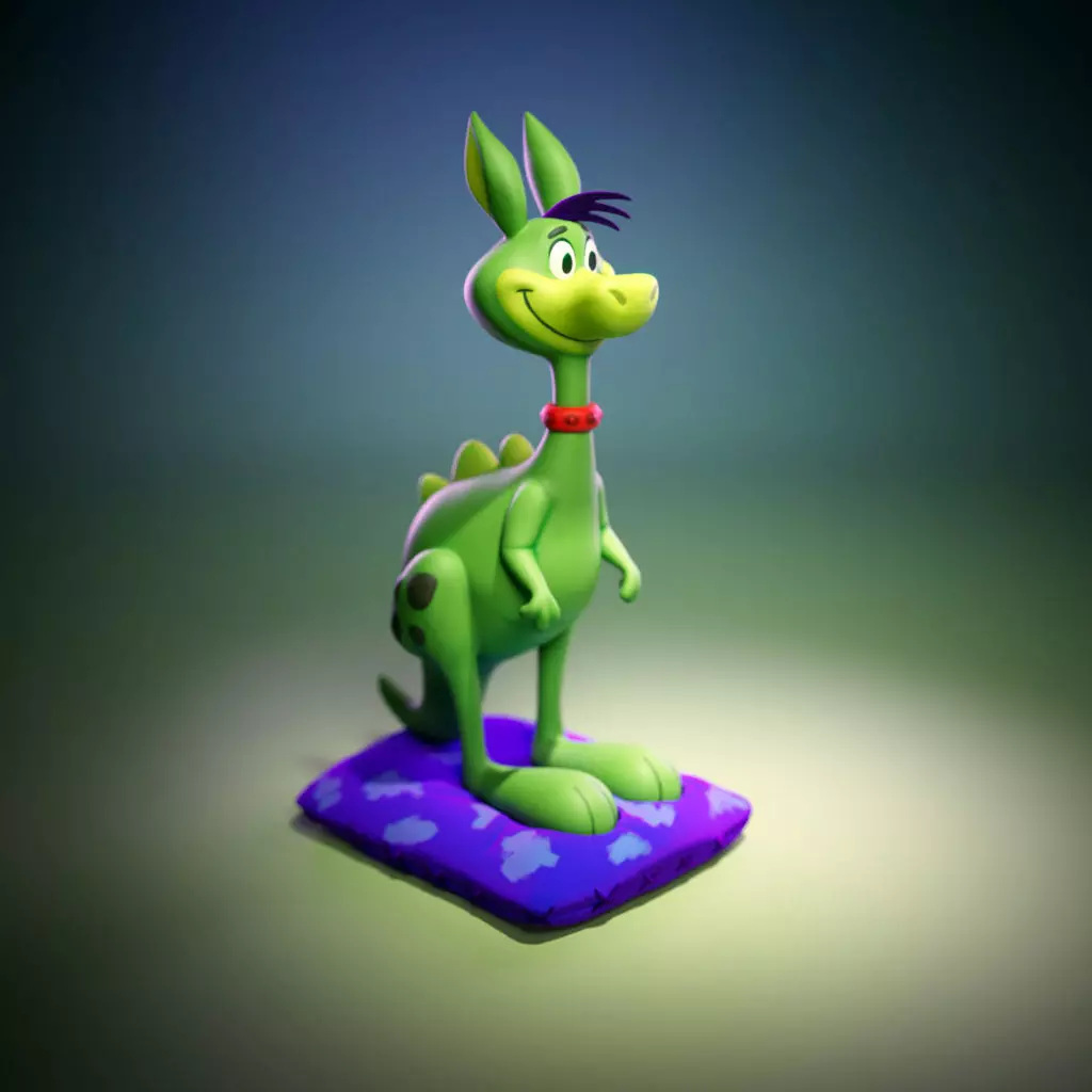 Hoppy - The Flintstones 3D print model_0