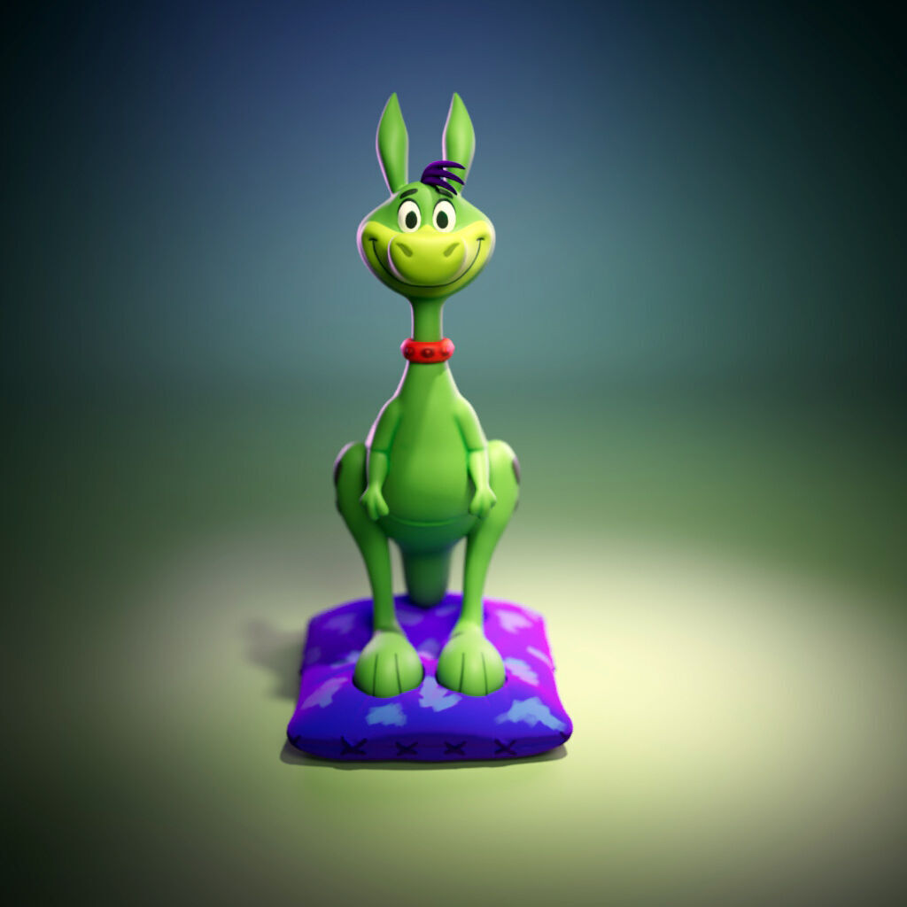 Hoppy - The Flintstones 3D print model_4