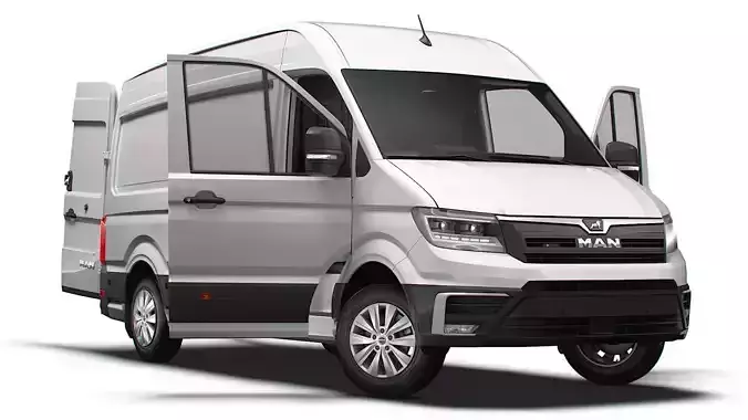 MAN TGE Van MWB HR HQInterior 2025 UKspec