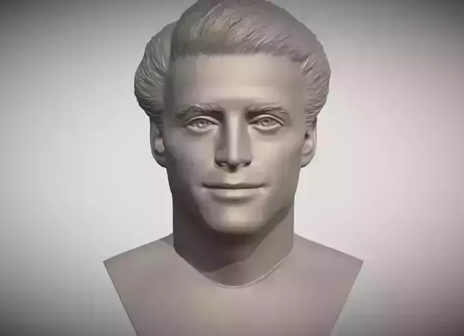 Joey Tribbiani from Friends bust 3D print model