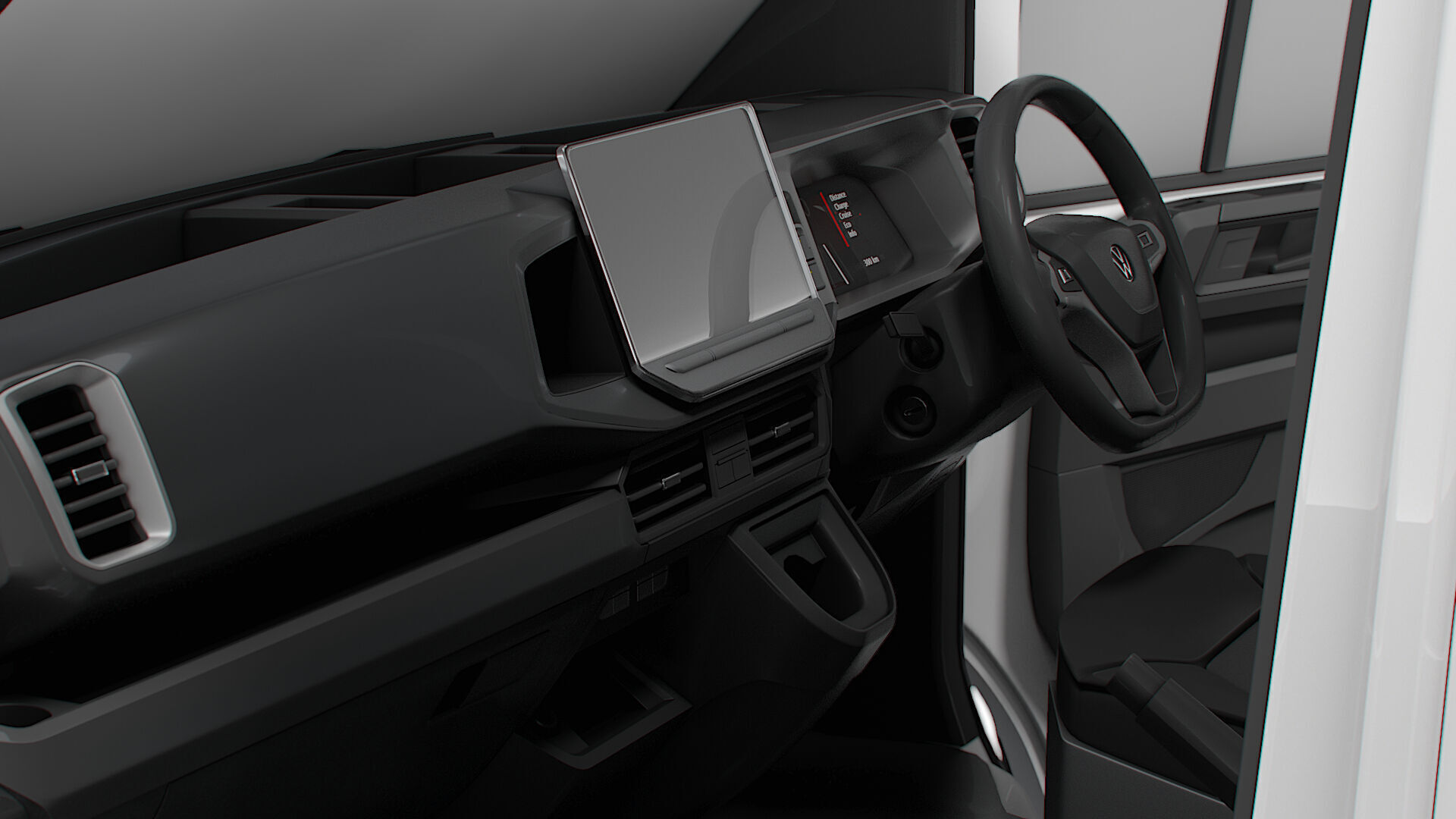 VW Crafter Van LWB HR HQInterior 2025 UKspec 3D model_1