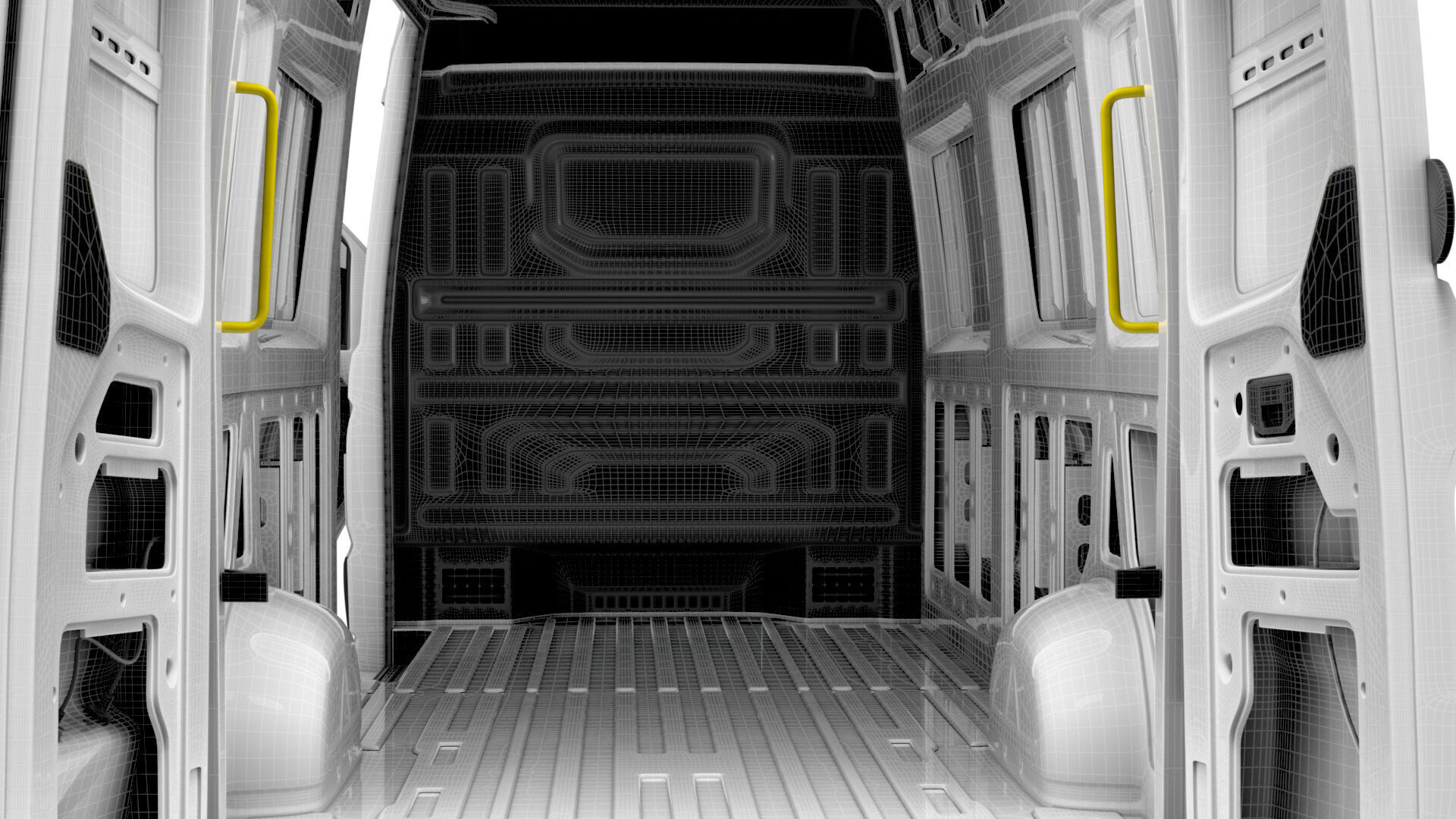 VW Crafter Van LWB HR HQInterior 2025 UKspec 3D model_26