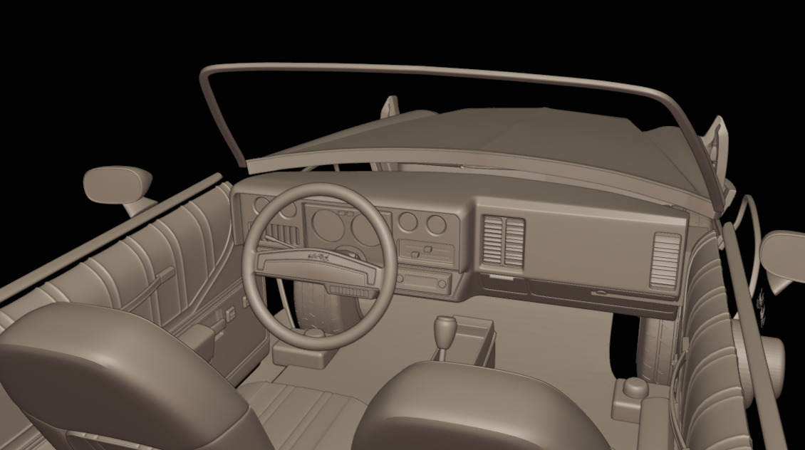 CHEVROLET MONTE CARLO 1974   3D print model_8