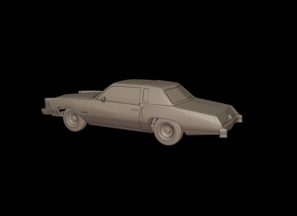 CHEVROLET MONTE CARLO 1974   3D print model_3