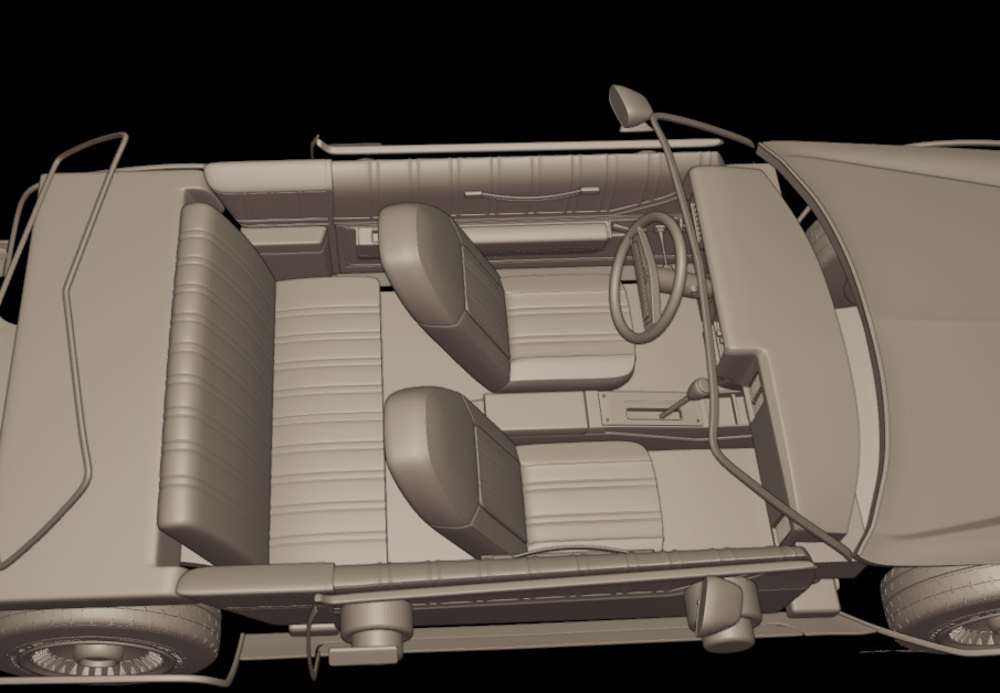 CHEVROLET MONTE CARLO 1974   3D print model_7