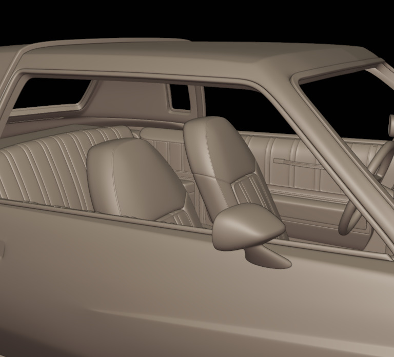 CHEVROLET MONTE CARLO 1974   3D print model_6