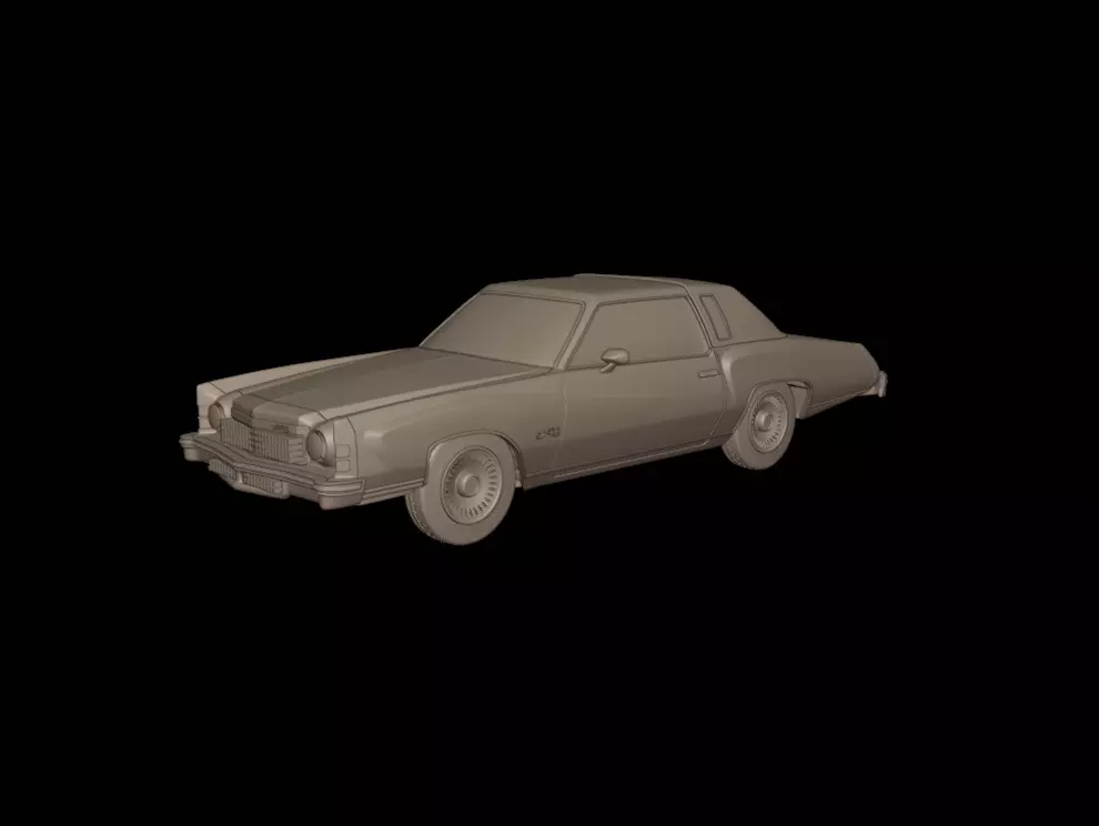 CHEVROLET MONTE CARLO 1974   3D print model_0