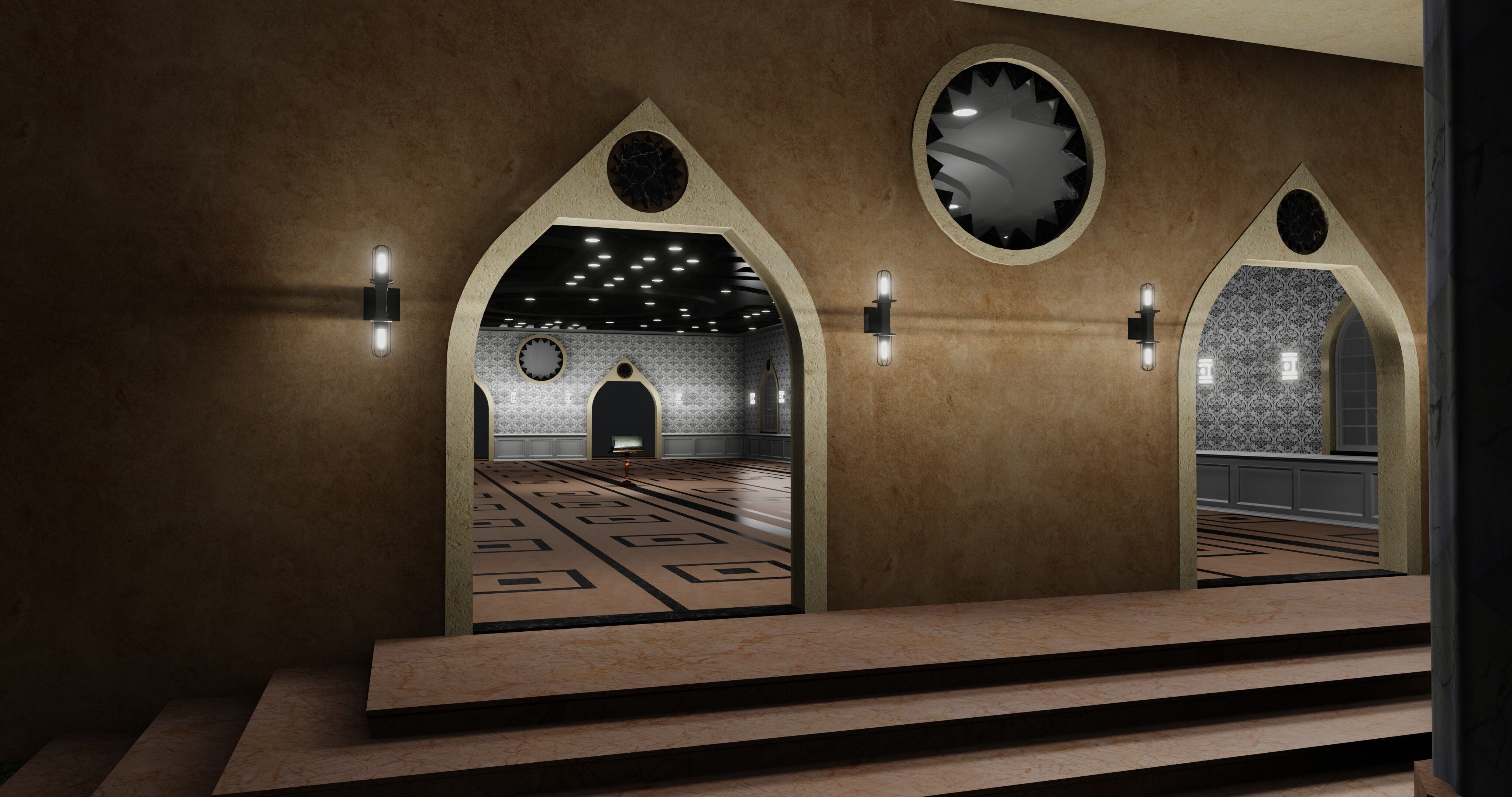 Agricultural Solar Energy Type-1 Table 2x2x8 Diorama Low-poly 3D model_28