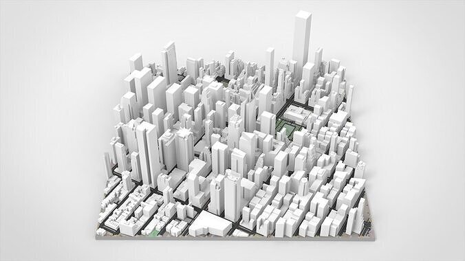 Midtown Manhattan New York United States  3D model 2