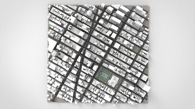 Midtown Manhattan New York United States  3D model 4