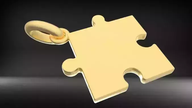 Puzzle Pendant 3D print model