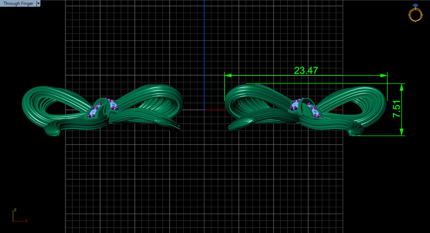 luxury bow elegant earrings and ring collection _7