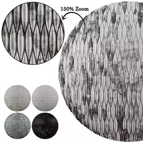 Modern 3D Ceramic Wall Tiles - Seamless