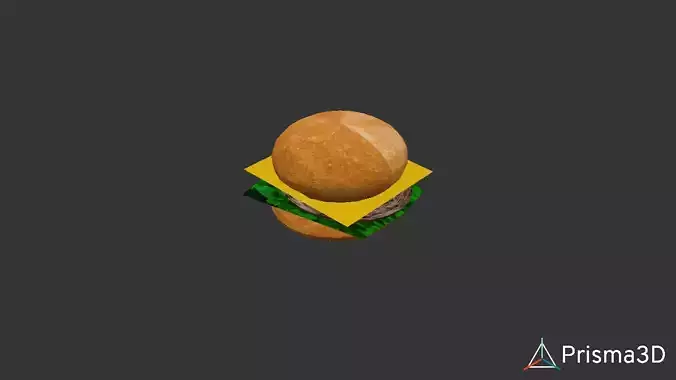Cheeseburger 3D model