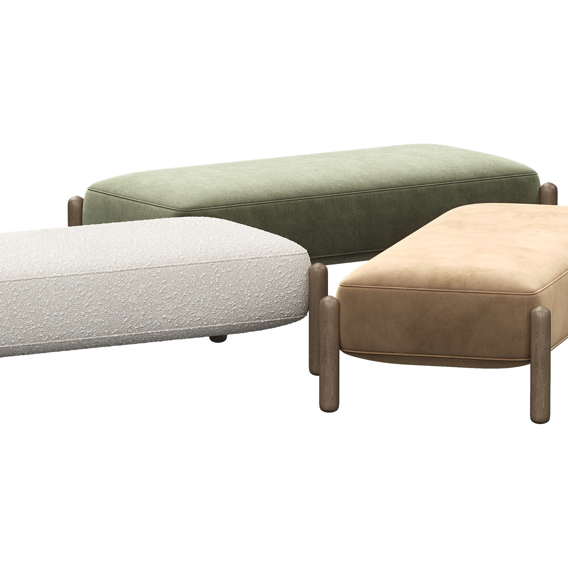 SkandiShop Dear Pouf 3D model_1