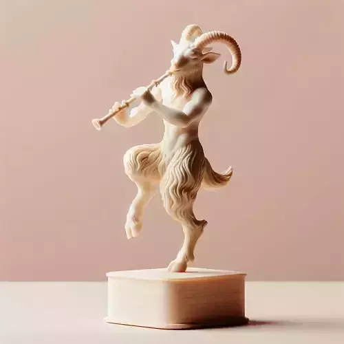 33 Dancing Faun Playing the Flute