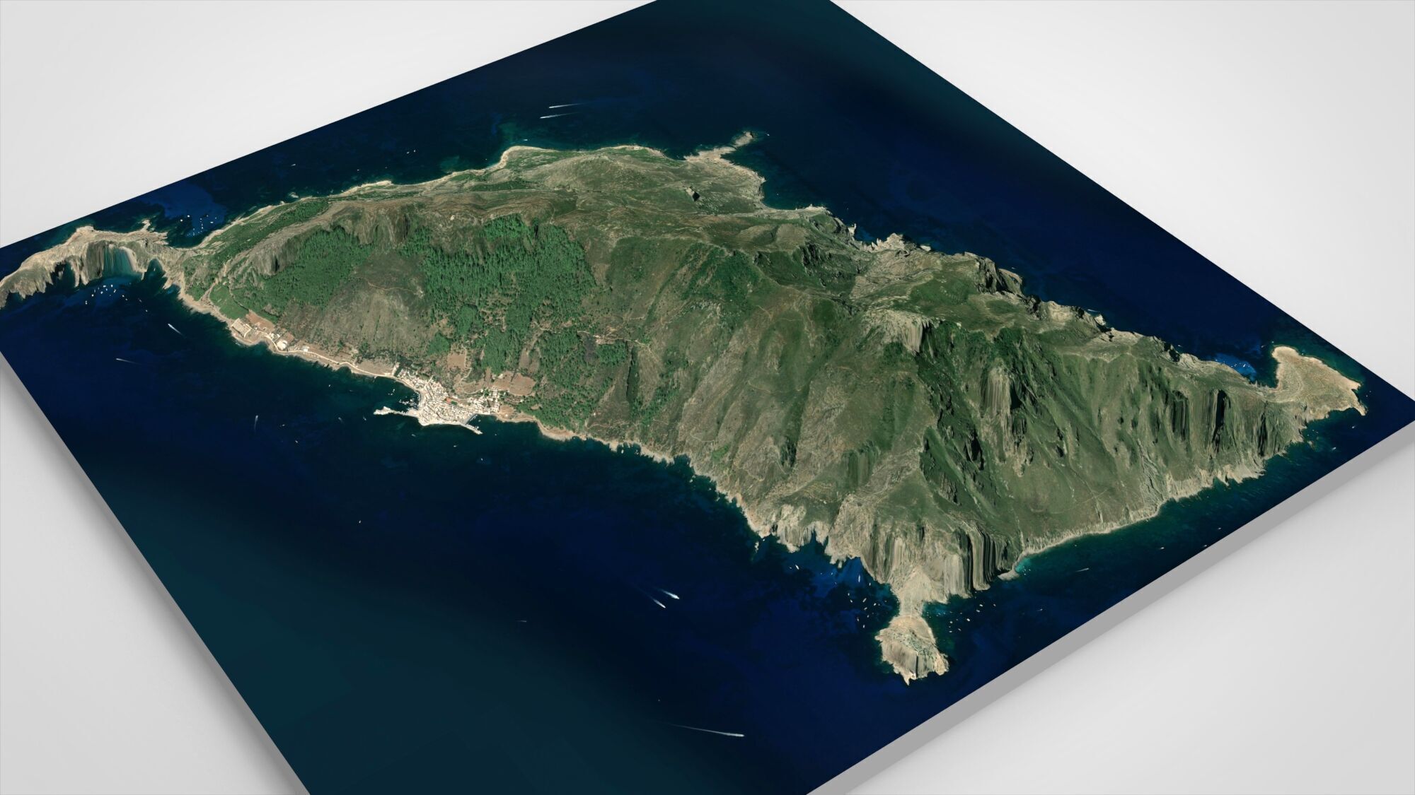 Island Marettimo Sicily 3D model_3