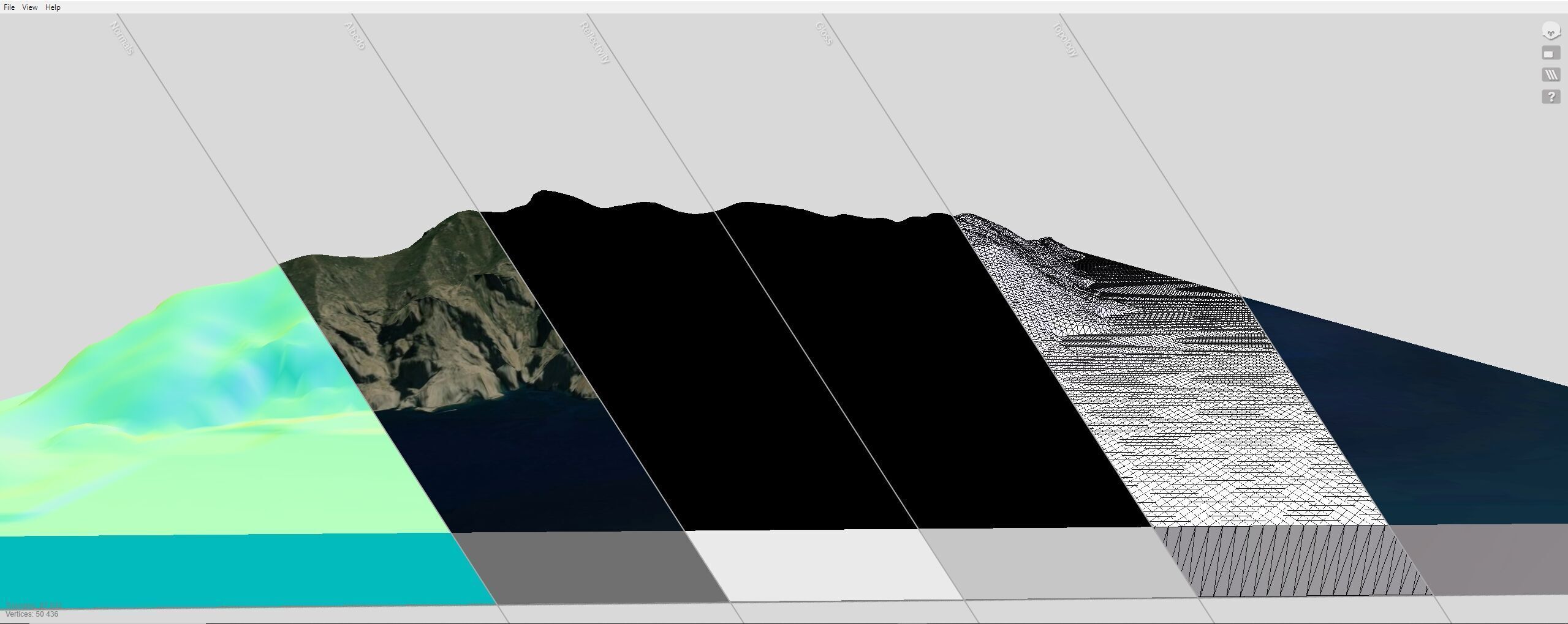 Island Marettimo Sicily 3D model_9