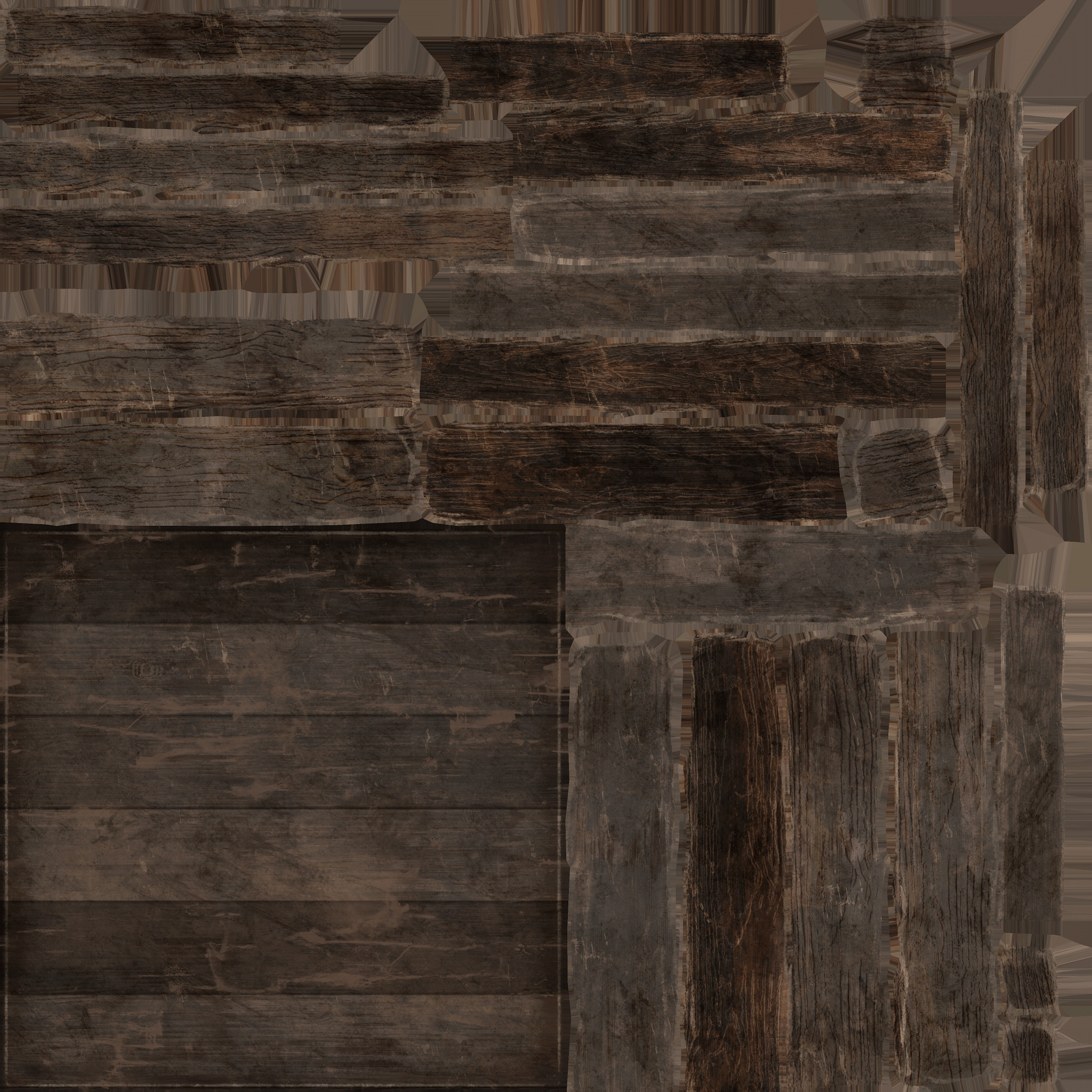 NANITE GAME READY - THE LADDER - RACK - MEDIEVAL TORTURE DEVICE  Low-poly 3D model_5