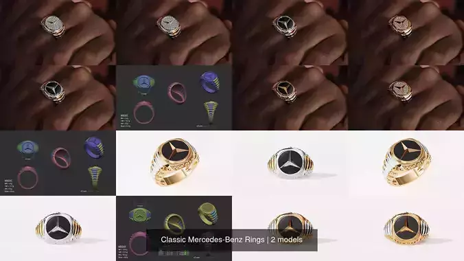 Classic Mercedes-Benz Rings