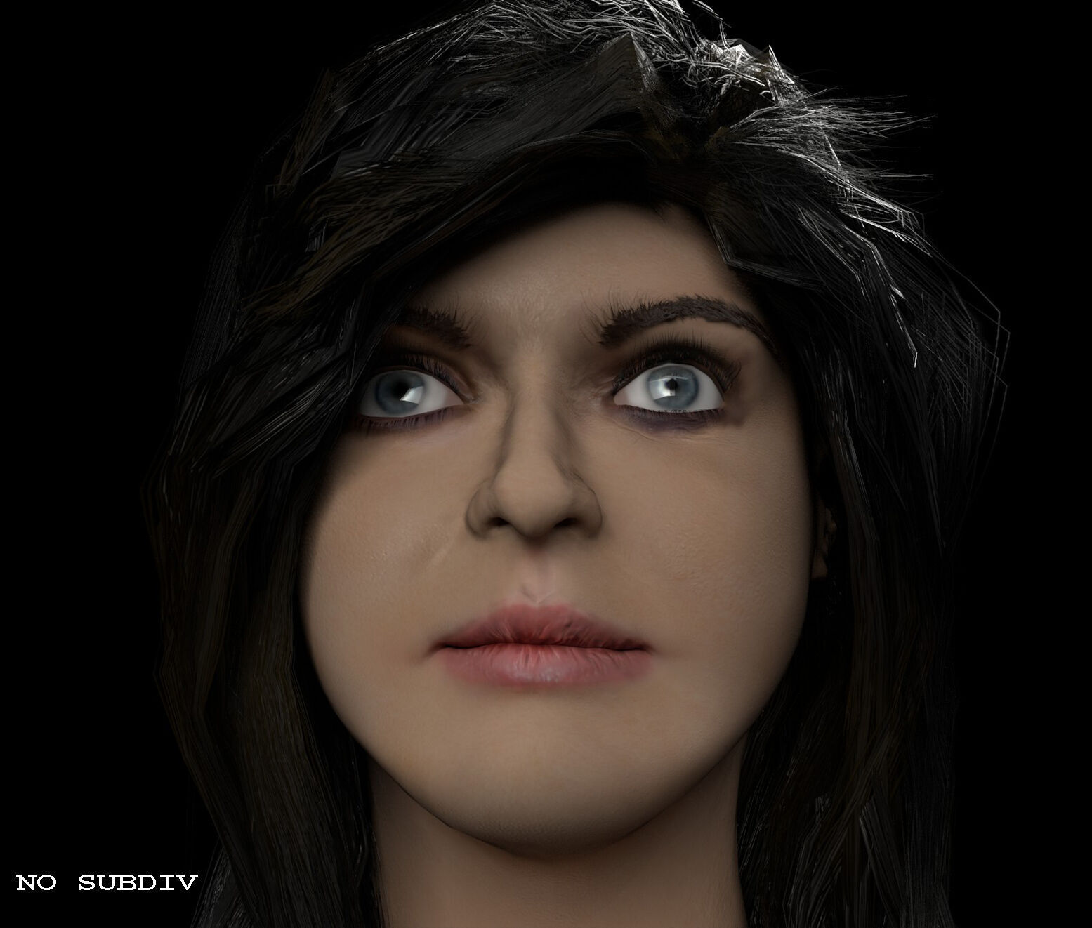 AD - Female Character 3D model_12