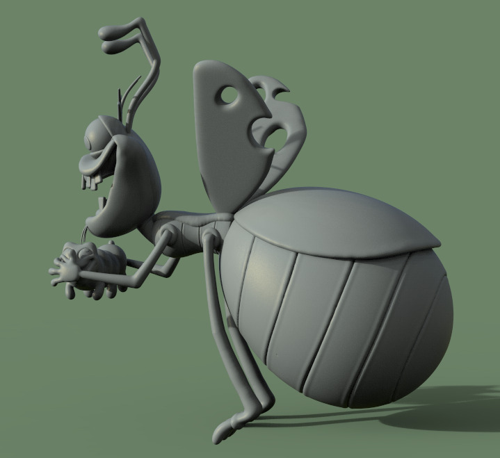 RAY-RAYMOND-THE PRINCESS AND THE FROG-parts and complete 3D print model_11