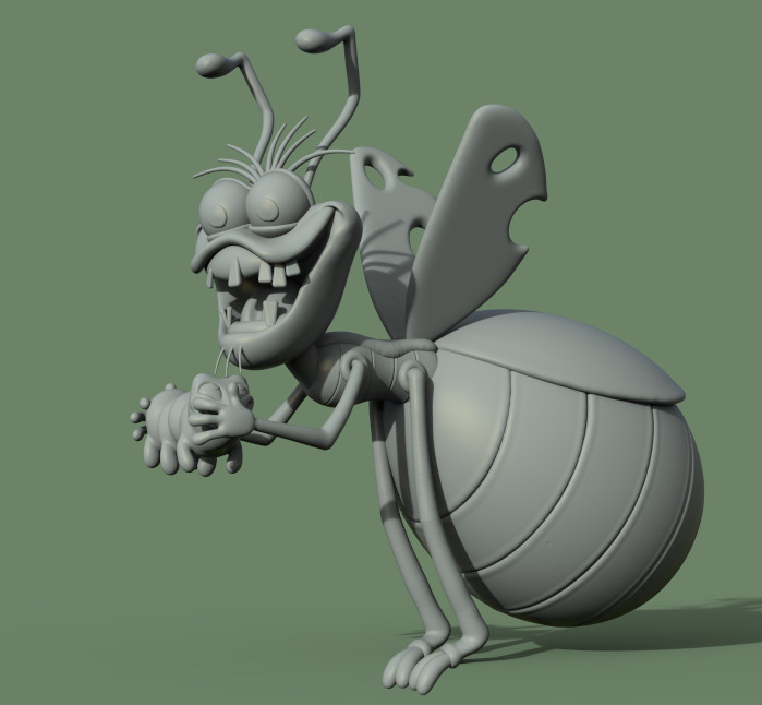 RAY-RAYMOND-THE PRINCESS AND THE FROG-parts and complete 3D print model_10