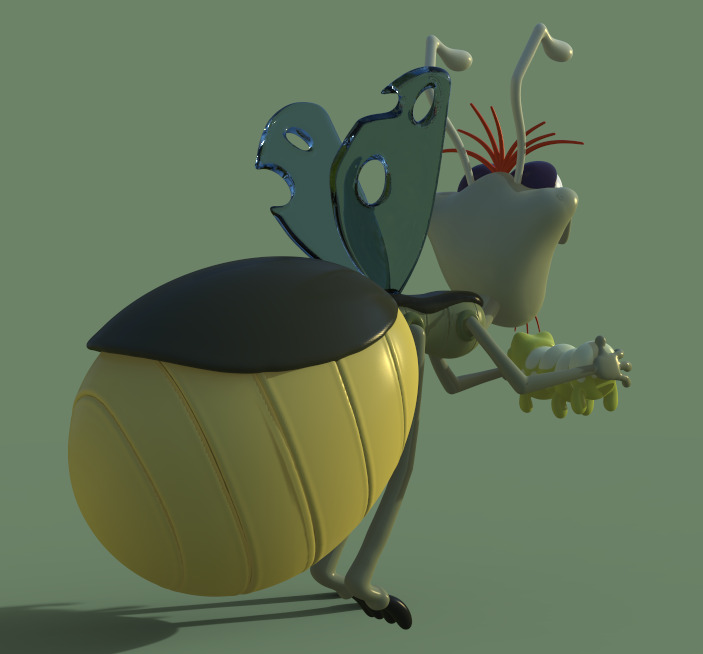 RAY-RAYMOND-THE PRINCESS AND THE FROG-parts and complete 3D print model_6