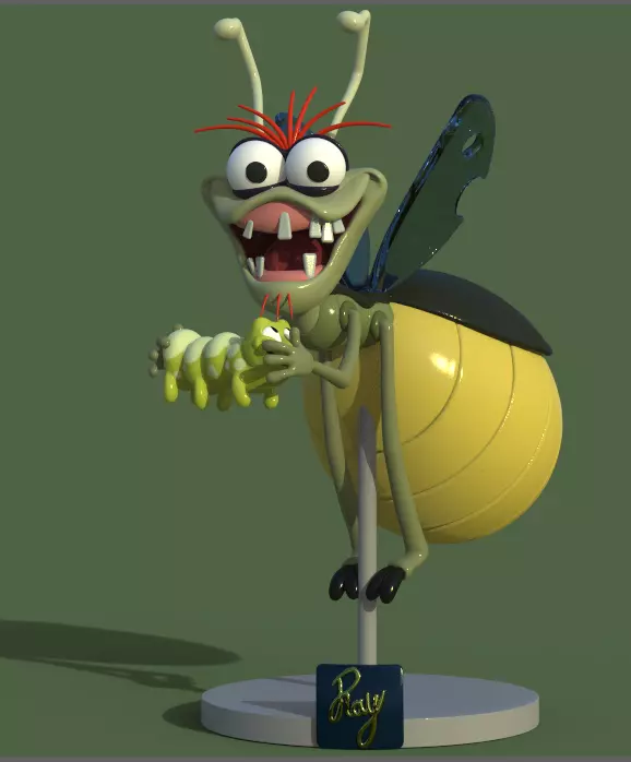 RAY-RAYMOND-THE PRINCESS AND THE FROG-parts and complete 3D print model_0