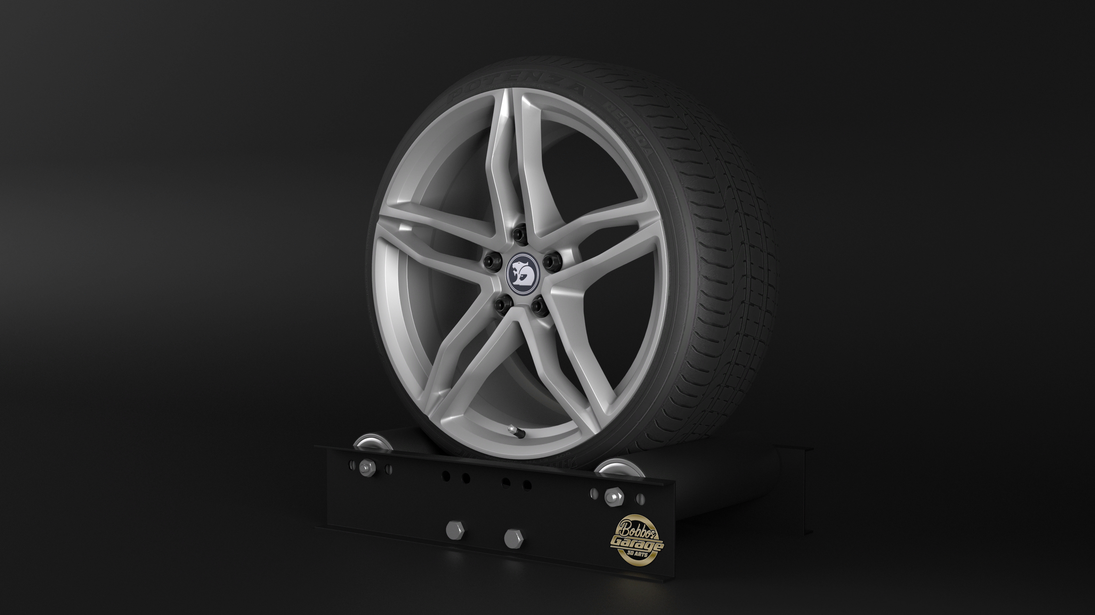 Rimfire VF R8 LSA Low-poly 3D model_1