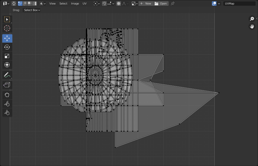 male character cartoon man low poly Low-poly 3D model_10