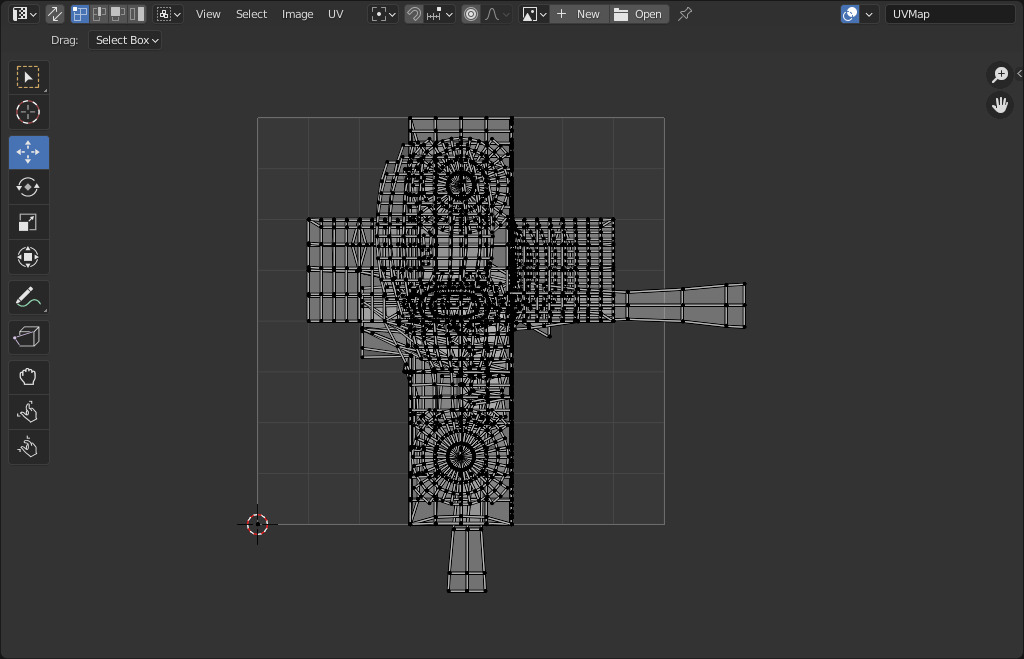 cartoon character man low poly Chinese Low-poly 3D model_10
