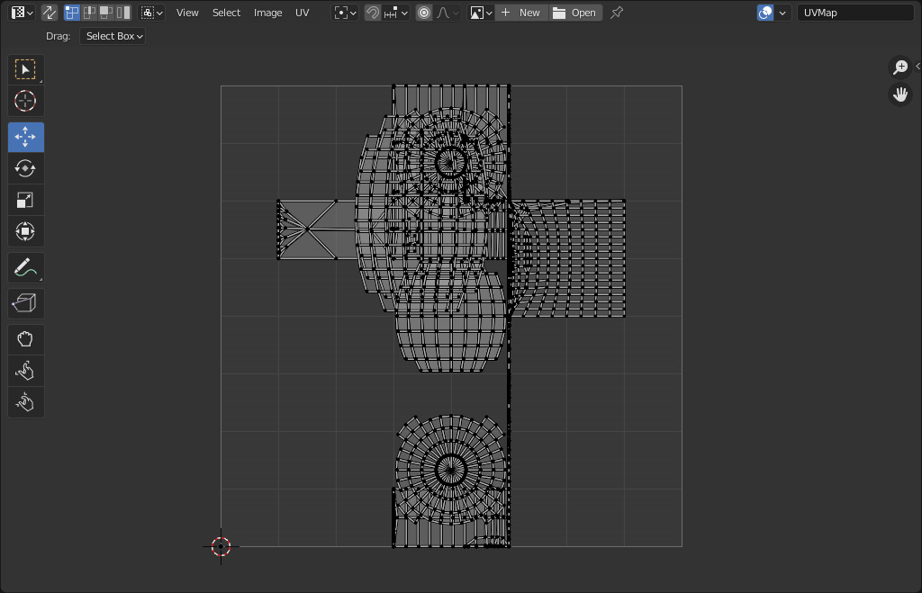 character low poly cartoon male citizen Low-poly 3D model_10