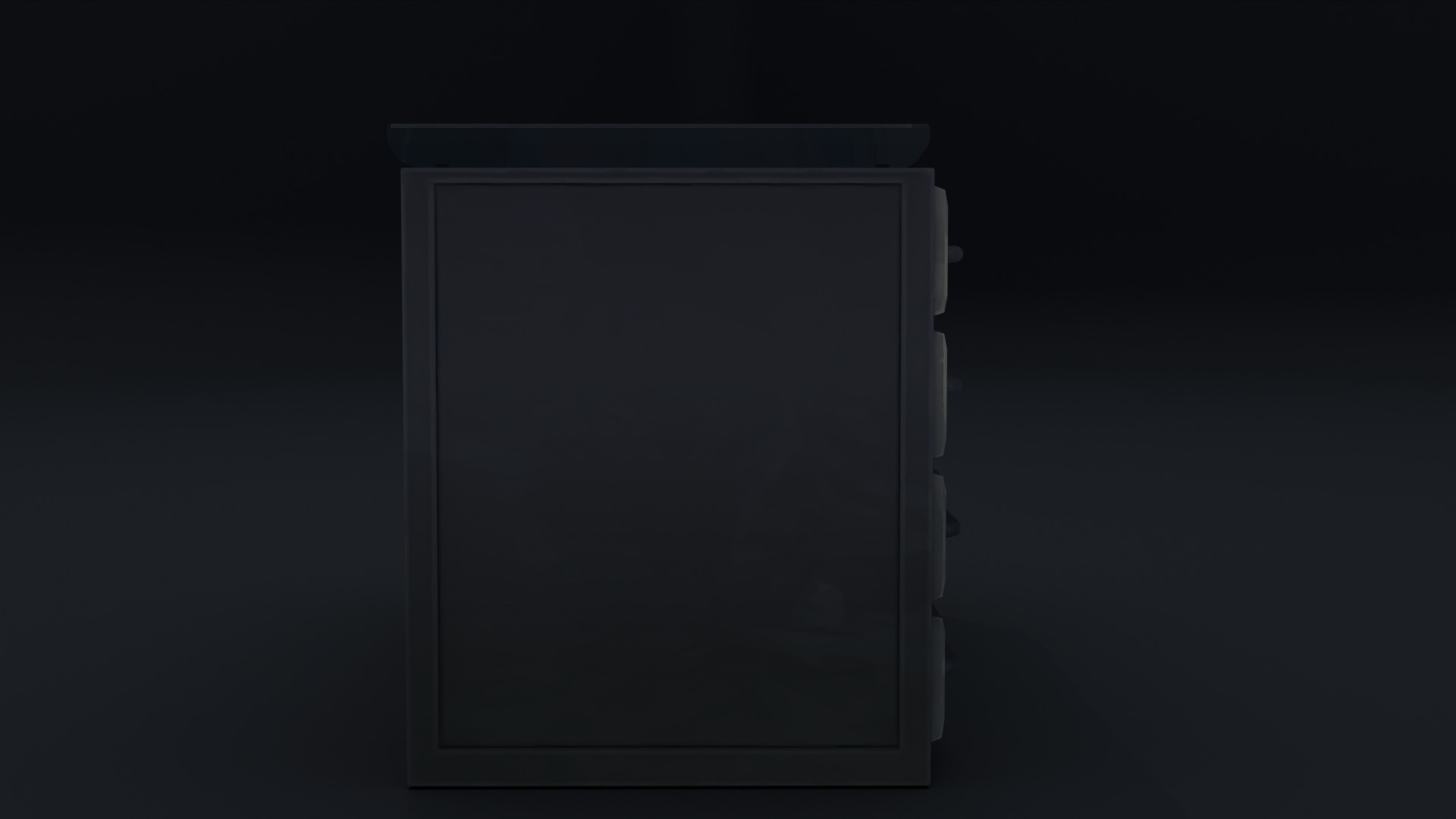 Stylised Table Low-poly 3D model_4