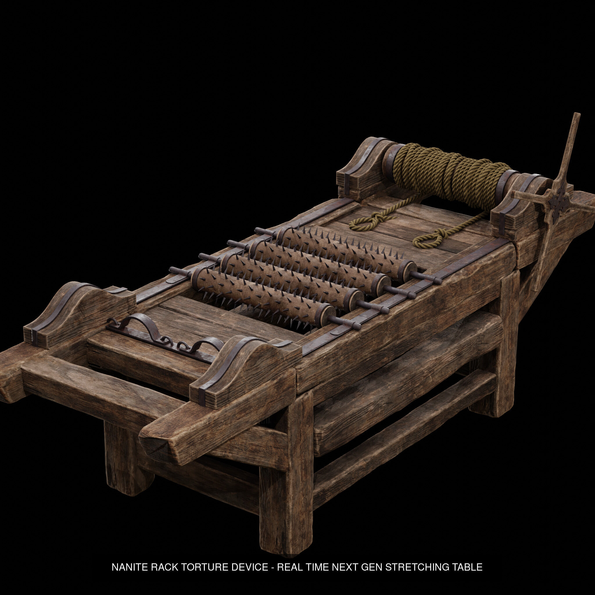 REAL-TIME MEDIEVAL TORTURE DEVICES - NANITE GAME-READY PACK 3D Model Collection_10