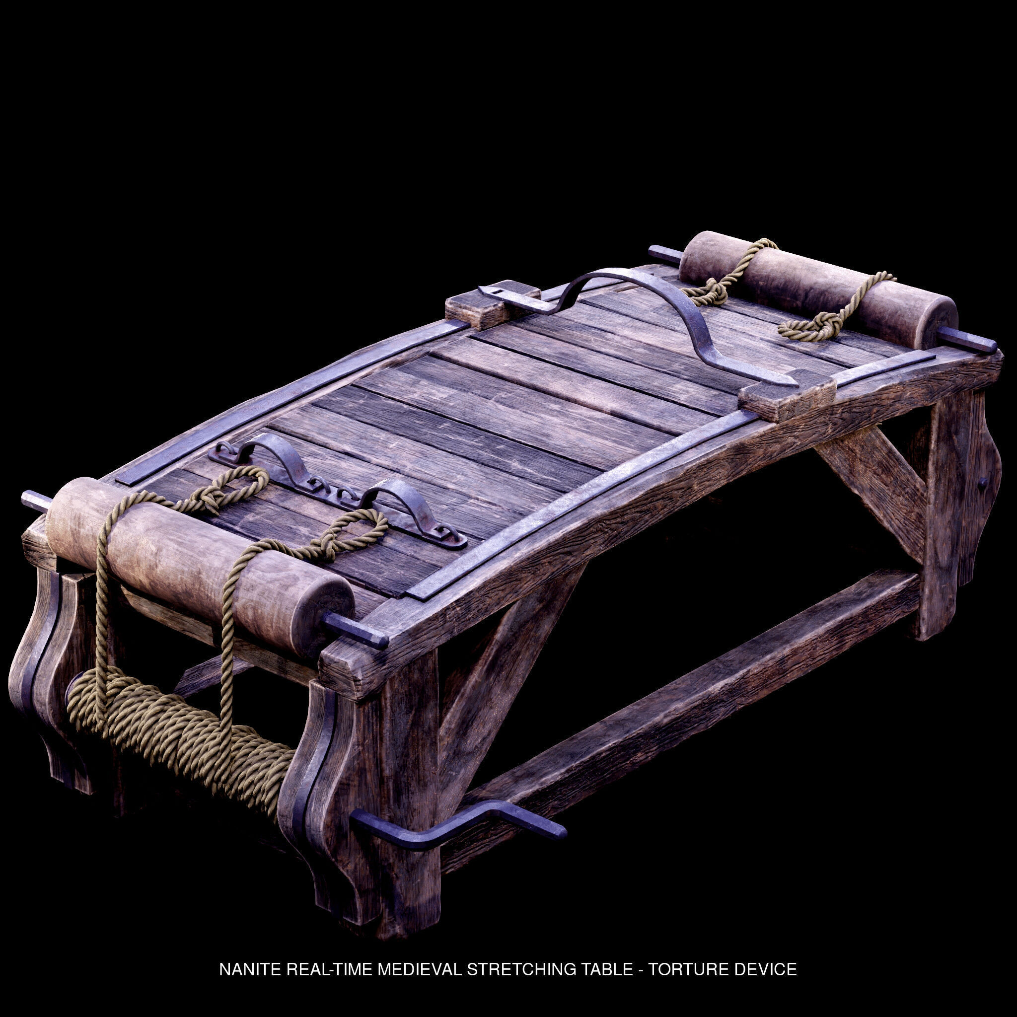 REAL-TIME MEDIEVAL TORTURE DEVICES - NANITE GAME-READY PACK 3D Model Collection_8