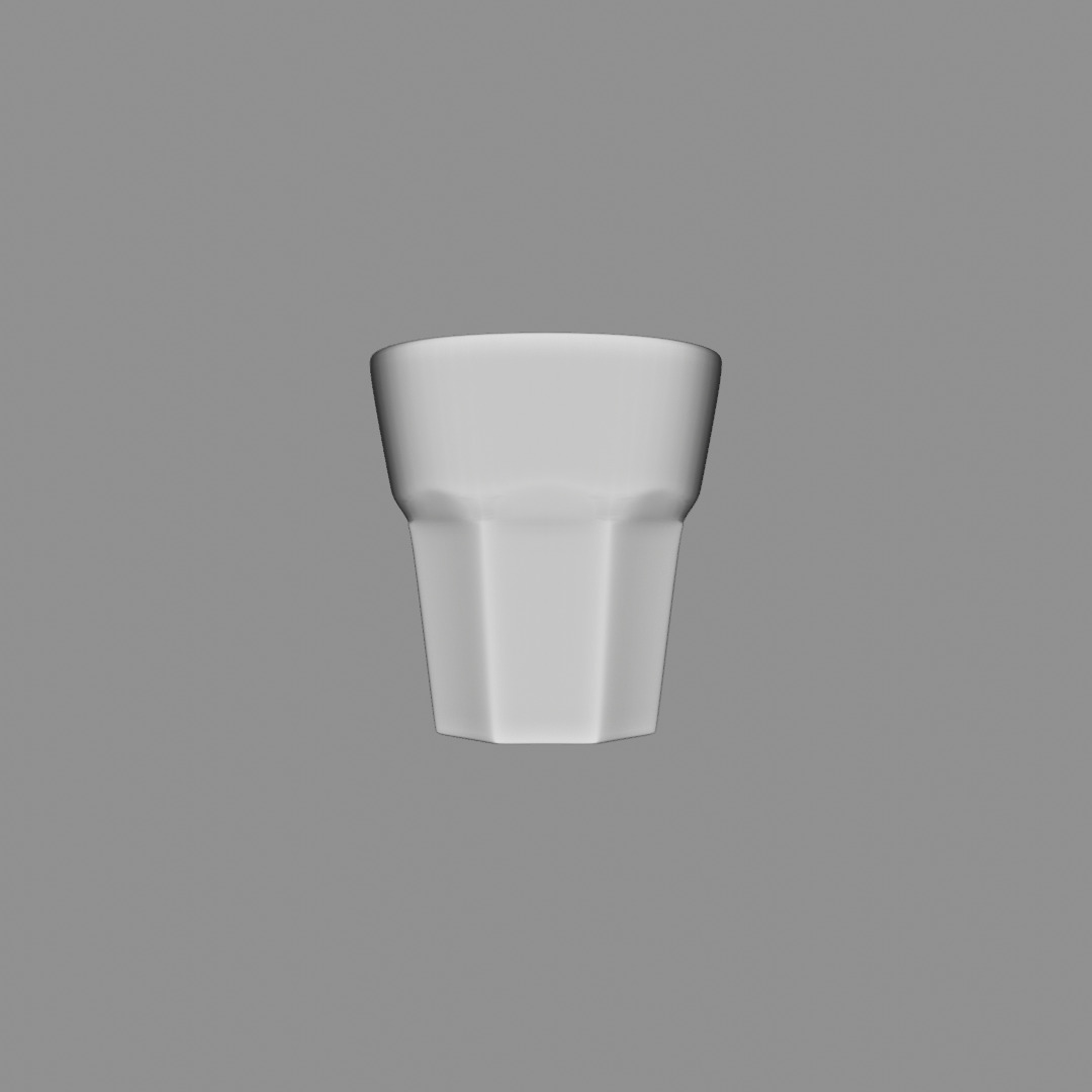 Glasse 3D model_2