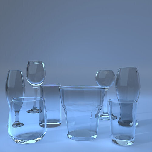 Glasse 3D model