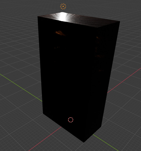 3D Bookshelf with Drawers 3D model_1