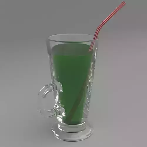 Glass for cocktail or soda water