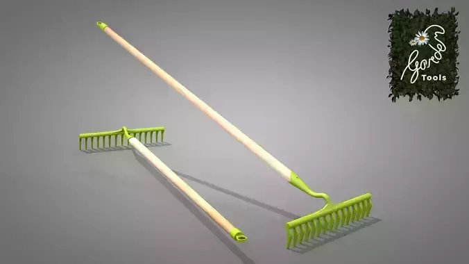 Garden Rake 15 Tines