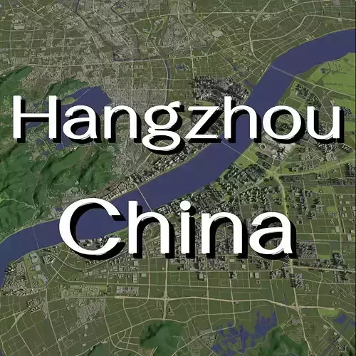 Hangzhou China - city and urban