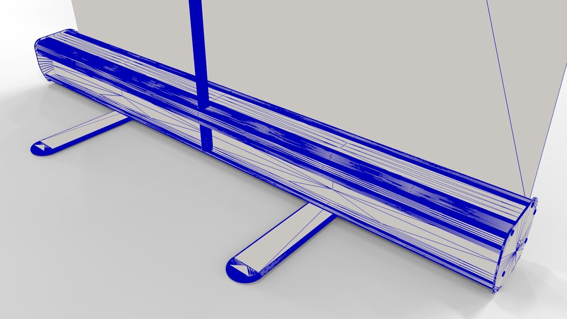 Roll-up graphic banner 80x200 3D model_9