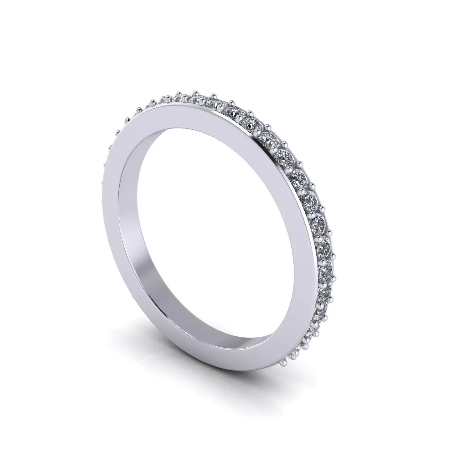 Woman Wedding Ring Free 3D print model