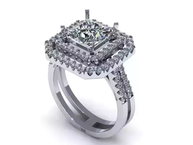 Emerald Woman Ring 214