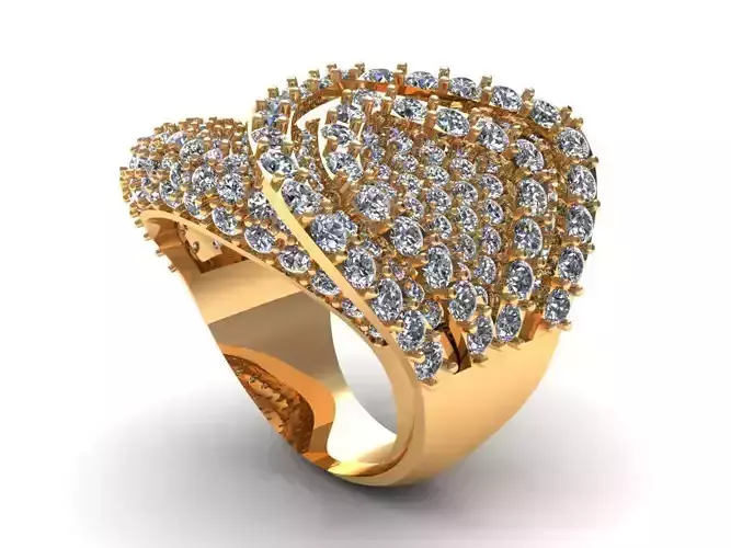 Great Love Wedding Ring 598