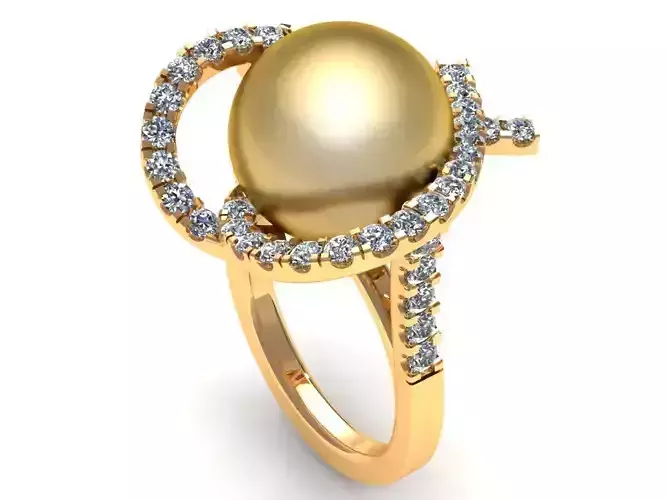 Pear Wedding Diamond Ring 283