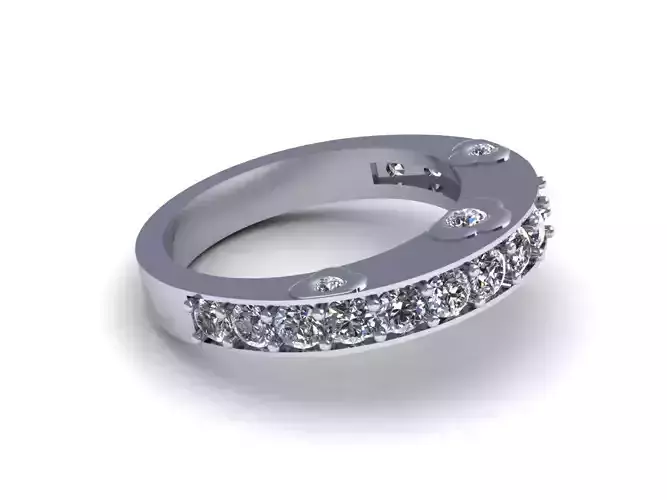 True Love Wedding Ring 282