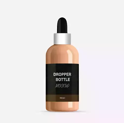 Dropper Bottle Mockup