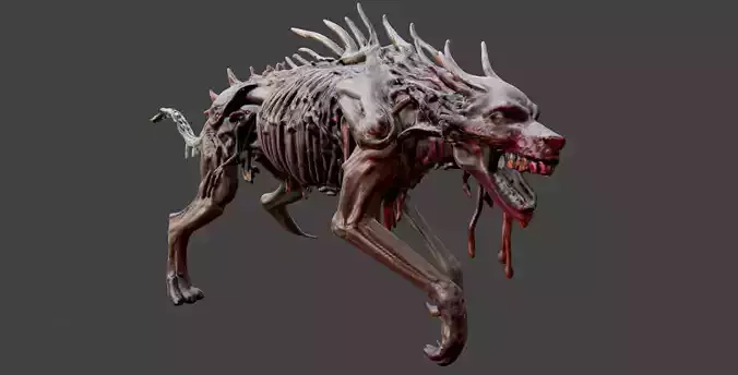  Undead Horror Creature STL 3D Model for Printing